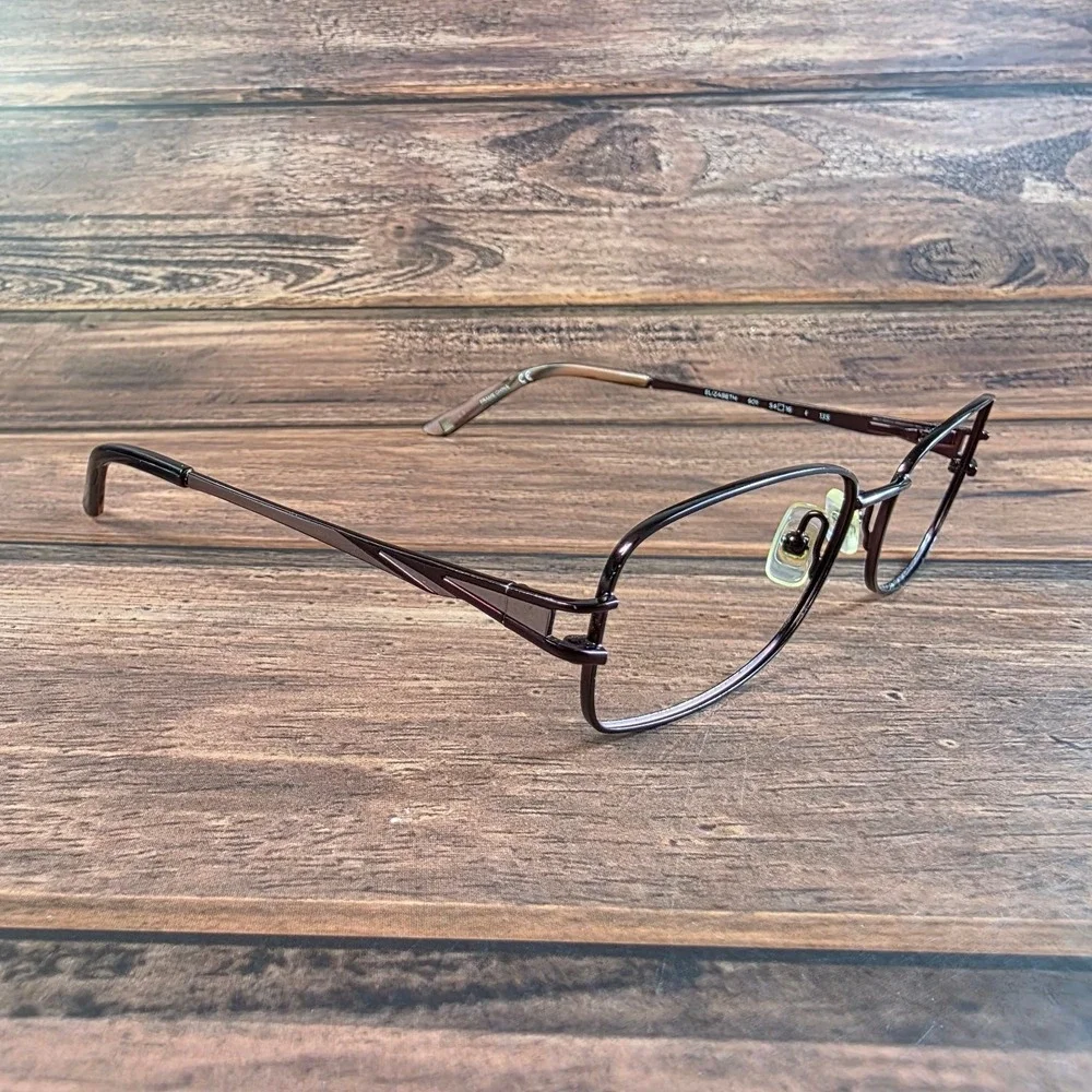 Marchon NYC East‎ Side Women's Brown 54mm Metal Frame Eyeglasses